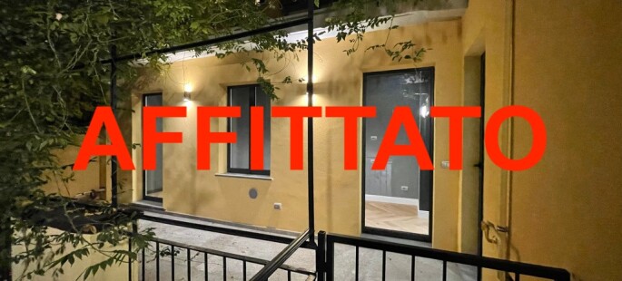 Appartamento con terrazza al piano